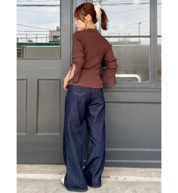 dazzlin「スラッカーデニムパンツ」|デニム|