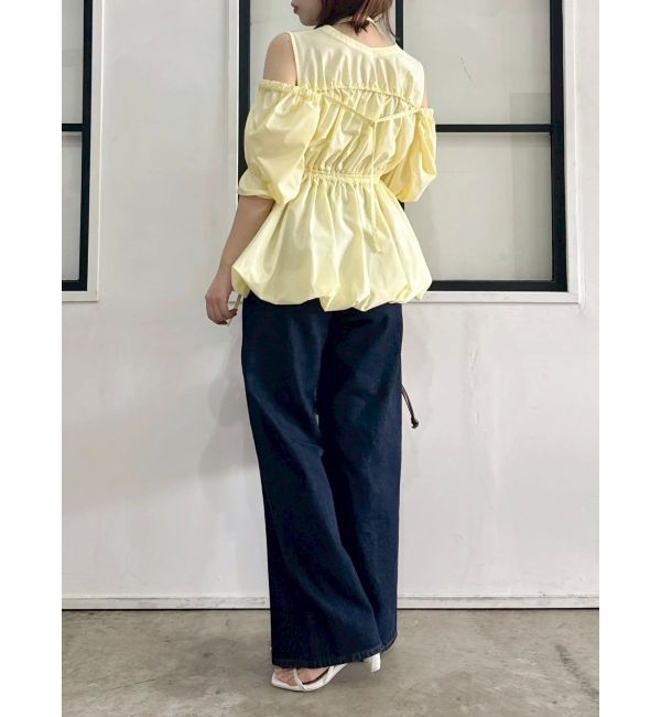 dazzlin「スラッカーデニムパンツ」|デニム|