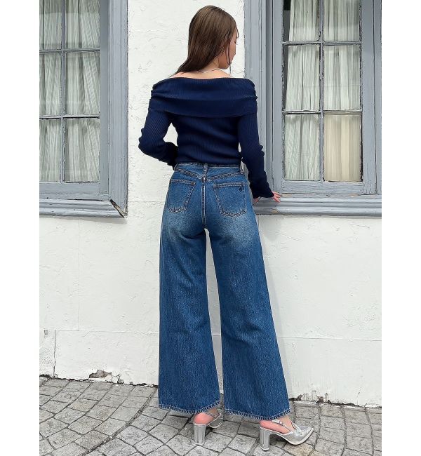 dazzlin「スラッカーデニムパンツ」|デニム|