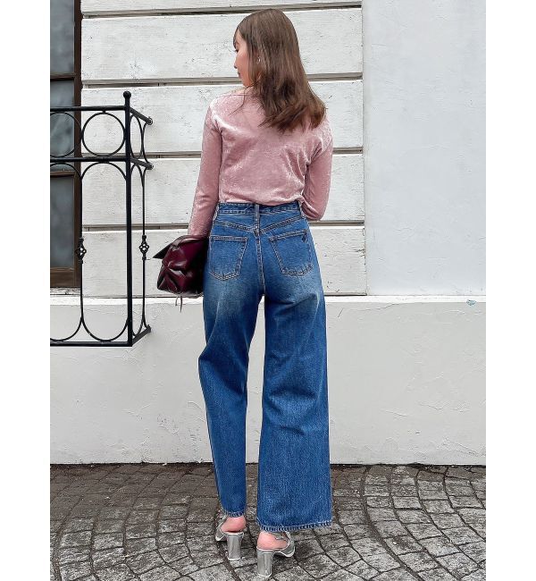 dazzlin「スラッカーデニムパンツ」|デニム|