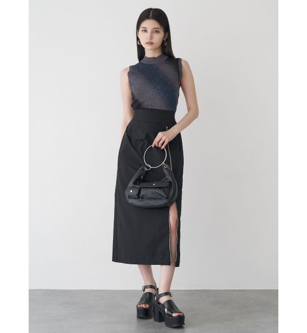 MURUA「クロップドグラデーションニット」|ニット・セーター|