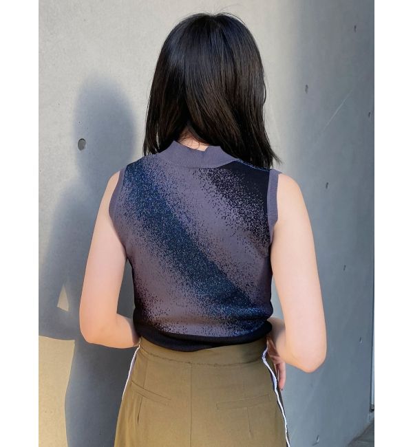 MURUA「クロップドグラデーションニット」|ニット・セーター|