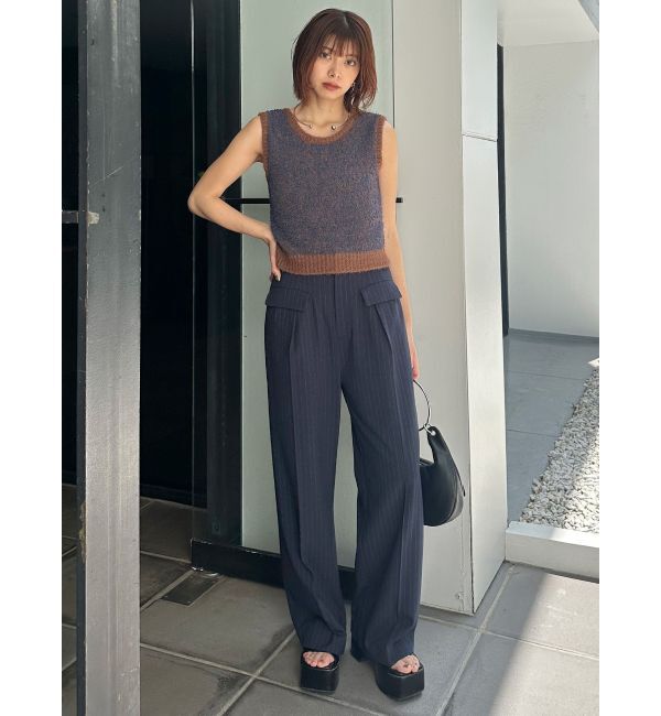 MURUA「2WAYMIXヤーンニット」|ニット・セーター|