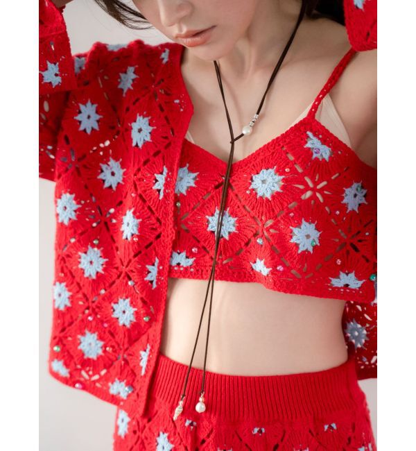 Ungrid「シェルモチーフデザインネックレス」|ネックレス|