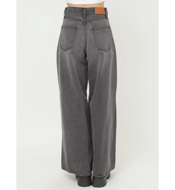EVRIS「ニータックワイドデニムパンツ」|デニム|
