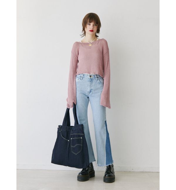 jouetie「ストールシアーニット」|ニット・セーター|