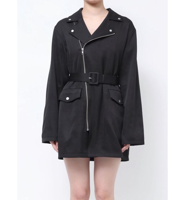 jouetie「ライダースミニワンピース」|ワンピース|