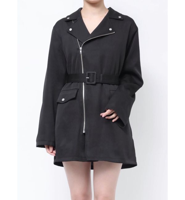 jouetie「ライダースミニワンピース」|ワンピース|