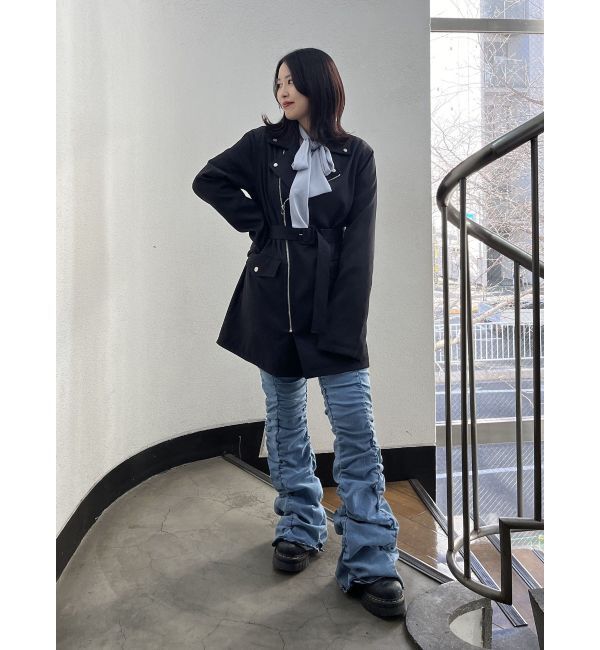 jouetie「ライダースミニワンピース」|ワンピース|