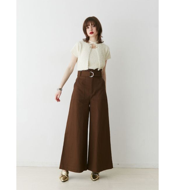 jouetie「ハーフスリーブアンサンブルニット」|ニット・セーター|