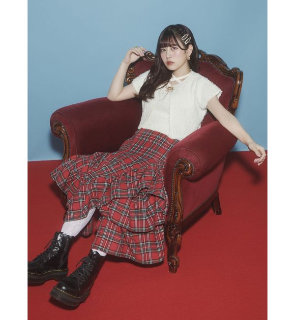 jouetie「ハーフスリーブアンサンブルニット」|ニット・セーター|