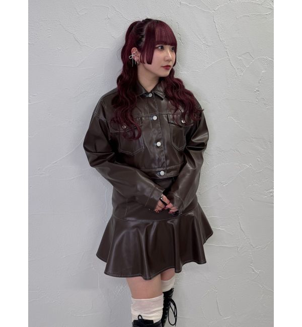 jouetie「マルチWAYフェイクレザーセットアップ」|ワンピース|