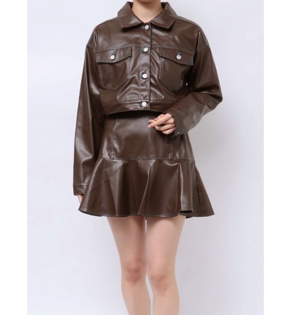 jouetie「マルチWAYフェイクレザーセットアップ」|ワンピース|