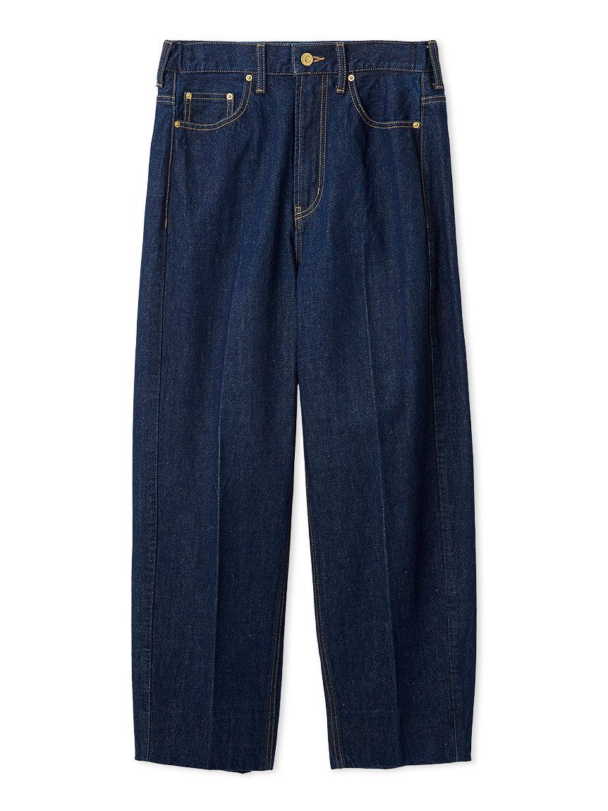 Mila Owen「センタープレスマムデニムパンツ」|デニム|