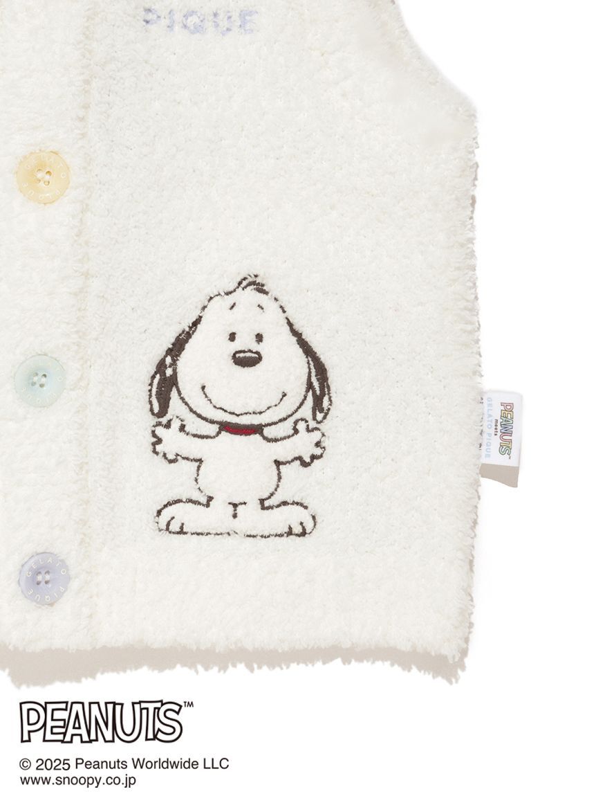GELATO PIQUE KIDS & BABY「【PEANUTS PUPPIES】【BABY】ベビモコベスト」|その他ベビーウェア|