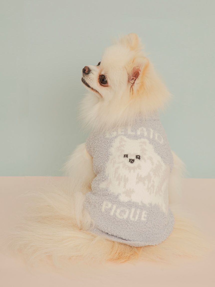  GELATO PIQUE CAT&DOG「【CAT&DOG】ポメラニアジャガードプルーバー」|その他|BLU