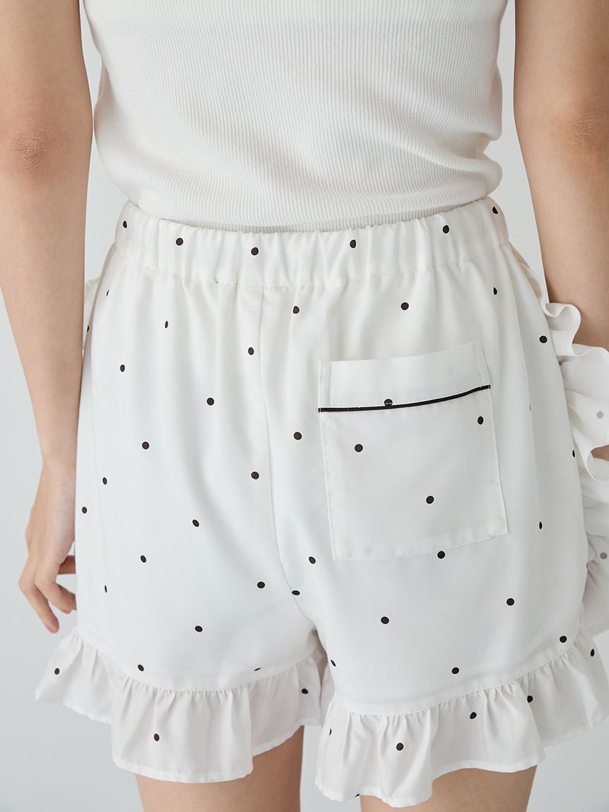 gelato pique「3柄フリルショートパンツ」|ルームウェア|