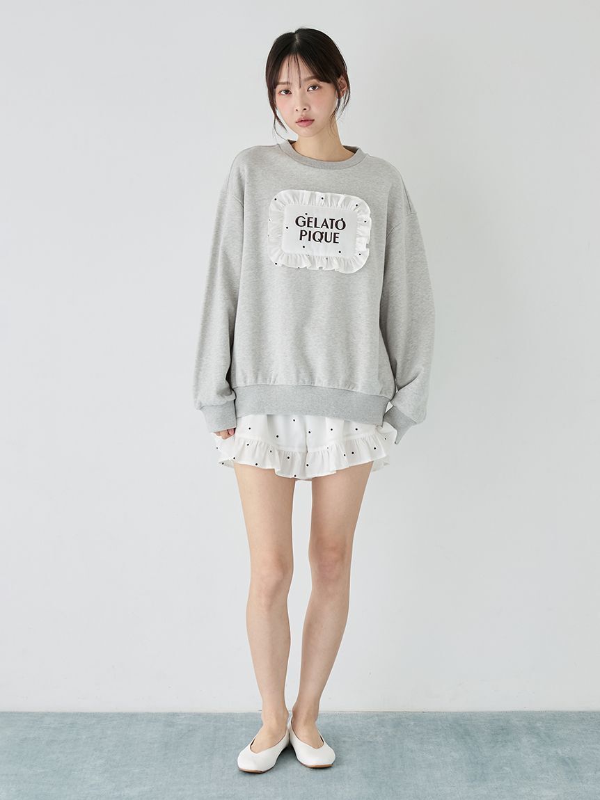 gelato pique「3柄フリルショートパンツ」|ルームウェア|