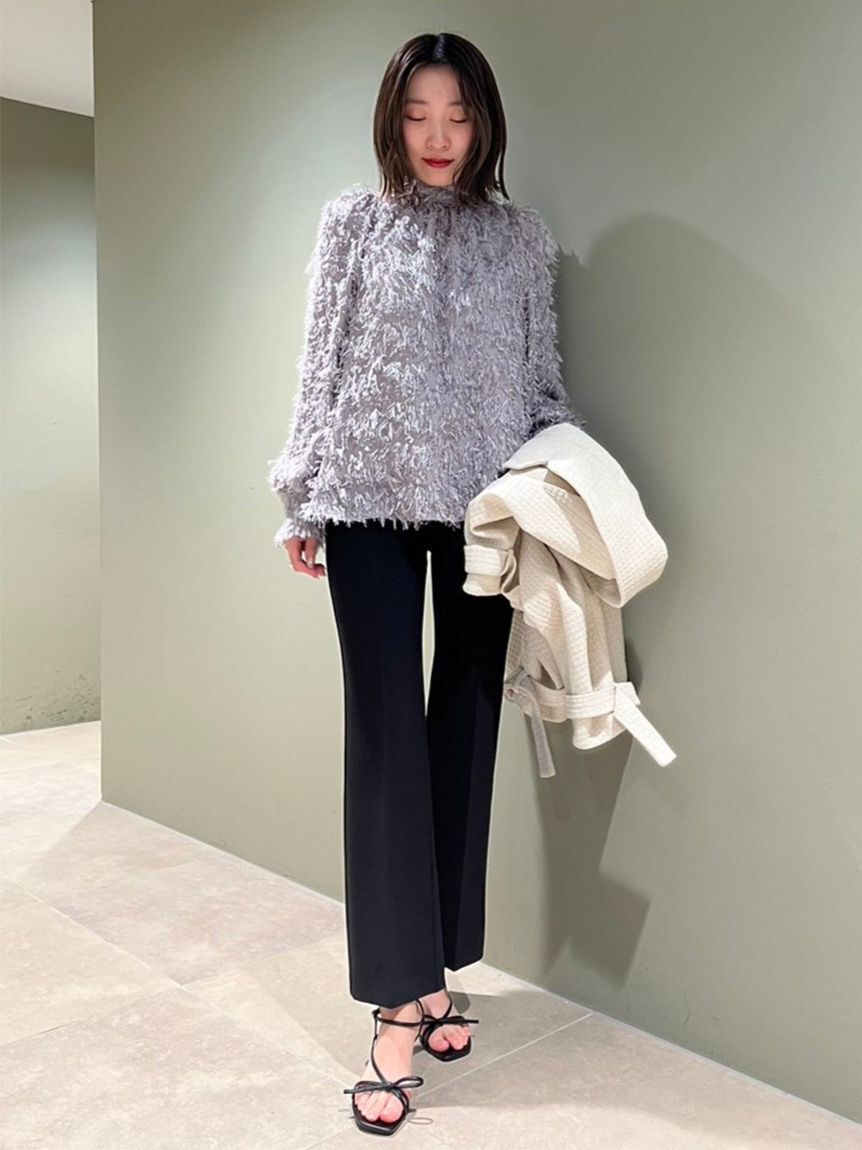 SNIDEL「美脚ストレッチパンツ」|チノ|