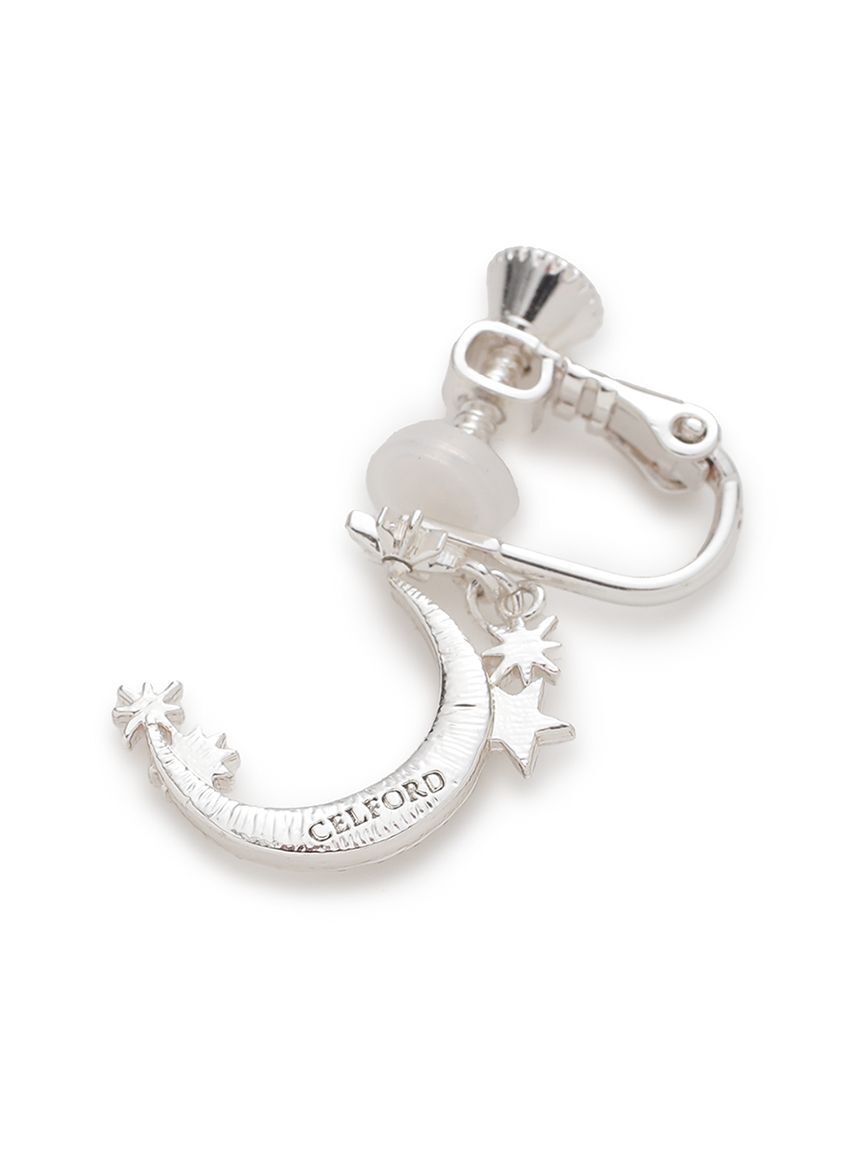 CELFORD「【YUMI KATSURA for CELFORD】コラボスターリービジューイヤリング」|イヤリング|