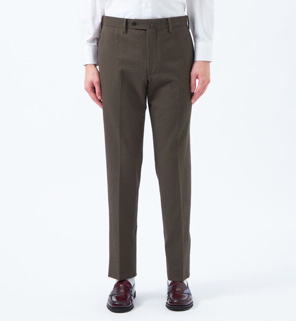 MACKINTOSH PHILOSOPHY「Subalpino サッカー TAPERD TROUSERS」|スラックス|