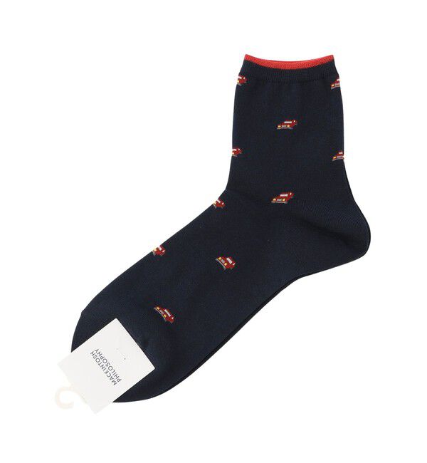 MACKINTOSH PHILOSOPHY「クラシックカー カジュアルソックス」|ソックス|ネイビー