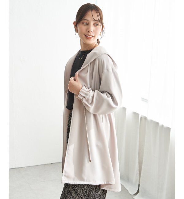 ikka「UVドロストフードガウン」|その他|