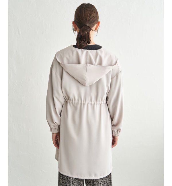 ikka「UVドロストフードガウン」|その他|