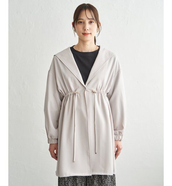 ikka「UVドロストフードガウン」|その他|