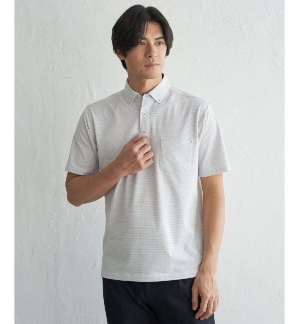 IKKA LOUNGE「アーバンＤＲＹレイカンスイスＢＤポロ」|Tシャツ・カットソー|