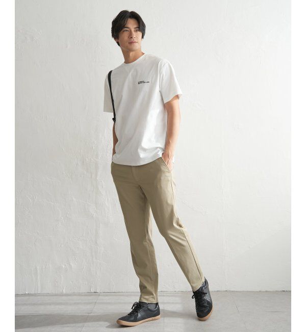 ikka「URBAN NATURE LIFE アーバンネイチャーライフ ドライSP冷感プリントTシャツ」|Tシャツ・カットソー|