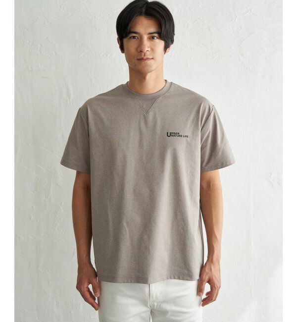 ikka「URBAN NATURE LIFE アーバンネイチャーライフ ドライSP冷感プリントTシャツ」|Tシャツ・カットソー|