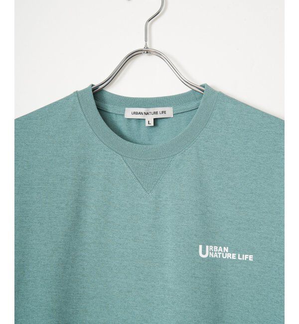 ikka「URBAN NATURE LIFE アーバンネイチャーライフ ドライSP冷感プリントTシャツ」|Tシャツ・カットソー|