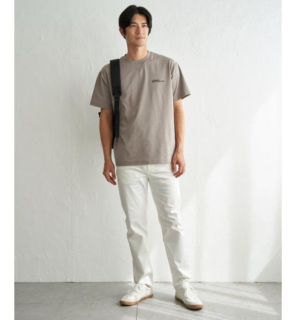 ikka「URBAN NATURE LIFE アーバンネイチャーライフ ドライSP冷感プリントTシャツ」|Tシャツ・カットソー|