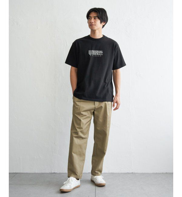 ikka「UNIVERSAL OVERALL ユニバーサルオーバーオール DAILYプリントTシャツ」|Tシャツ・カットソー|