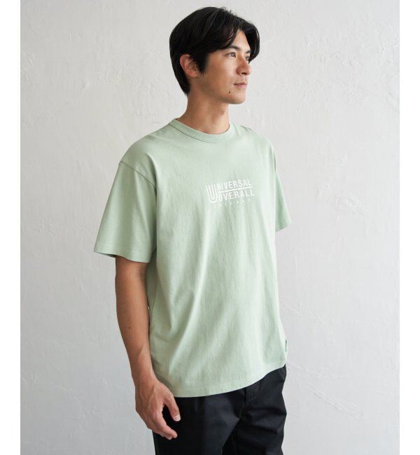 ikka「UNIVERSAL OVERALL ユニバーサルオーバーオール DAILYプリントTシャツ」|Tシャツ・カットソー|