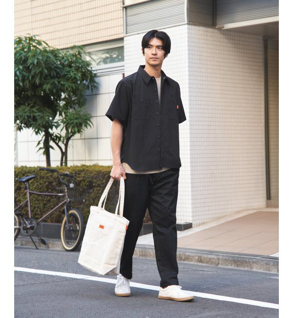 ikka「UNIVERSAL OVERALL ユニバーサルオーバーオール dailyワーカーズシャツ」|シャツ・ブラウス|