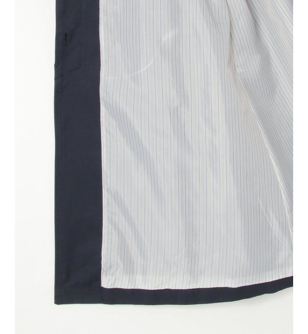 Lbc with Life「デニム切り替えステンカラーコート」|その他|