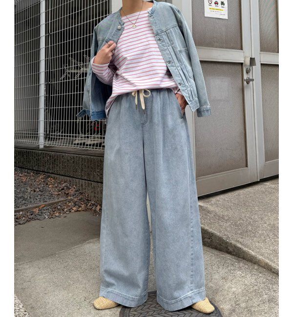 Lbc with Life「LBC ドロストワイドイシージーパンツ」|その他|