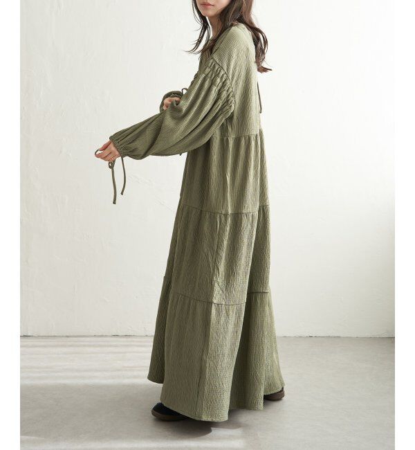 VENCE share style「カット楊柳ワンピース」|ワンピース|