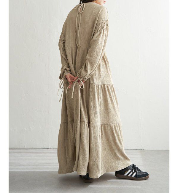 VENCE share style「カット楊柳ワンピース」|ワンピース|
