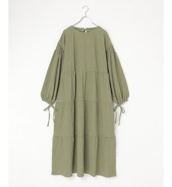 VENCE share style「カット楊柳ワンピース」|ワンピース|