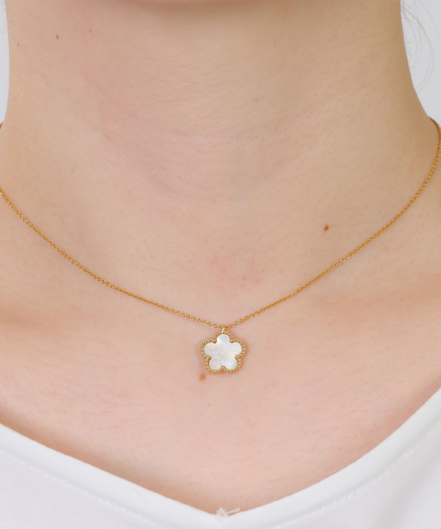 MARY QUANT「ミルフレーム ネックレス」|ネックレス|ゴールド