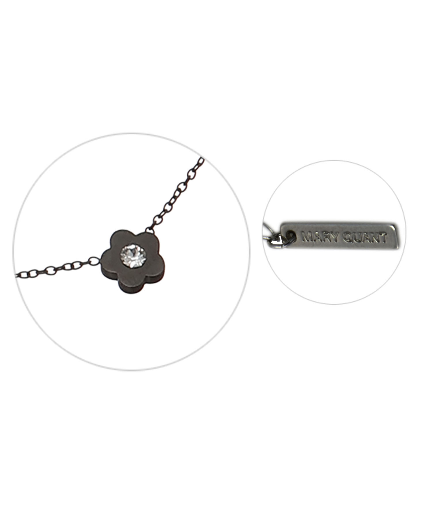 MARY QUANT「プチデイジーステンレス ネックレス」|ネックレス|