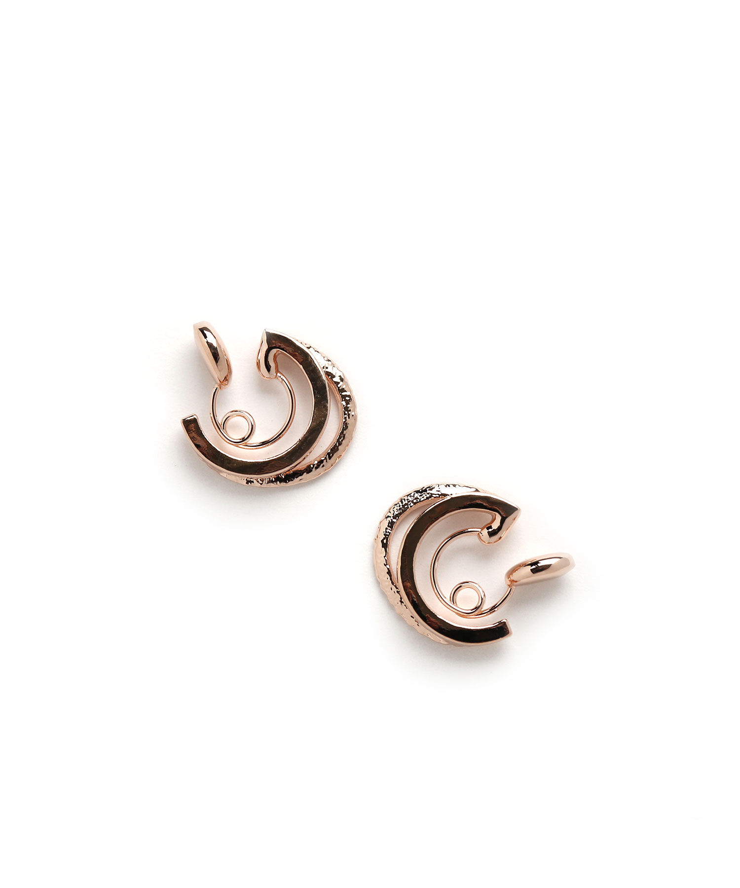 colleca la「miniループフィット・2連フープイヤリング」|イヤリング|