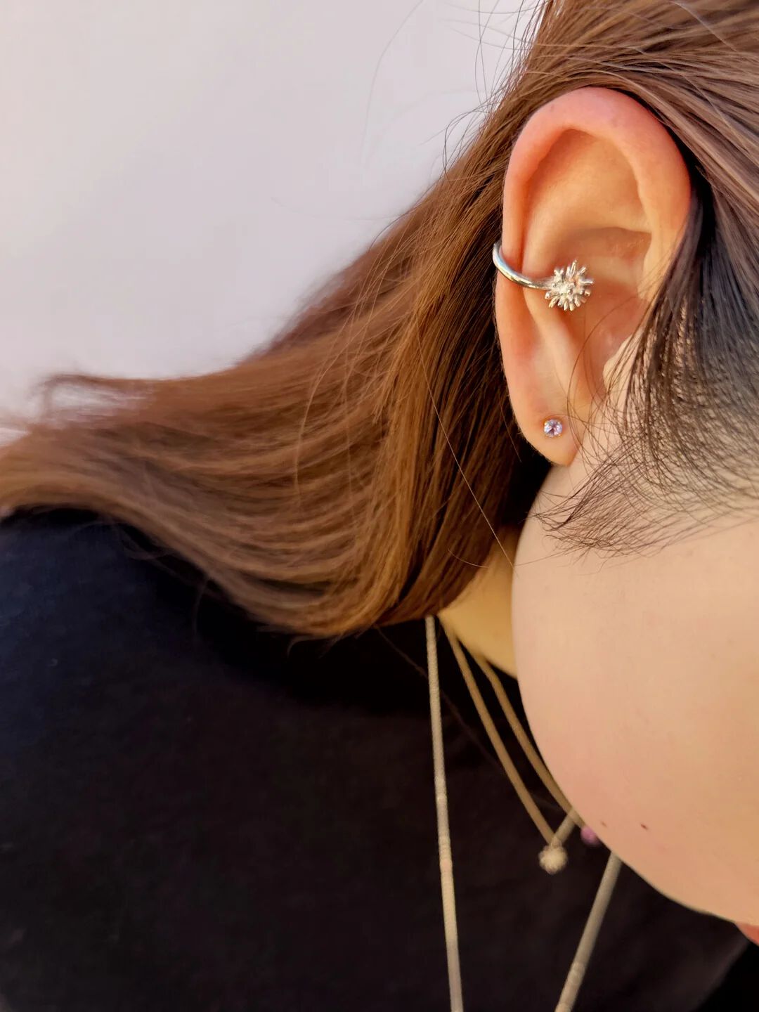 KAORU「スペクトラム ピアス／K10イエローゴールド タンザナイト」|ピアス|