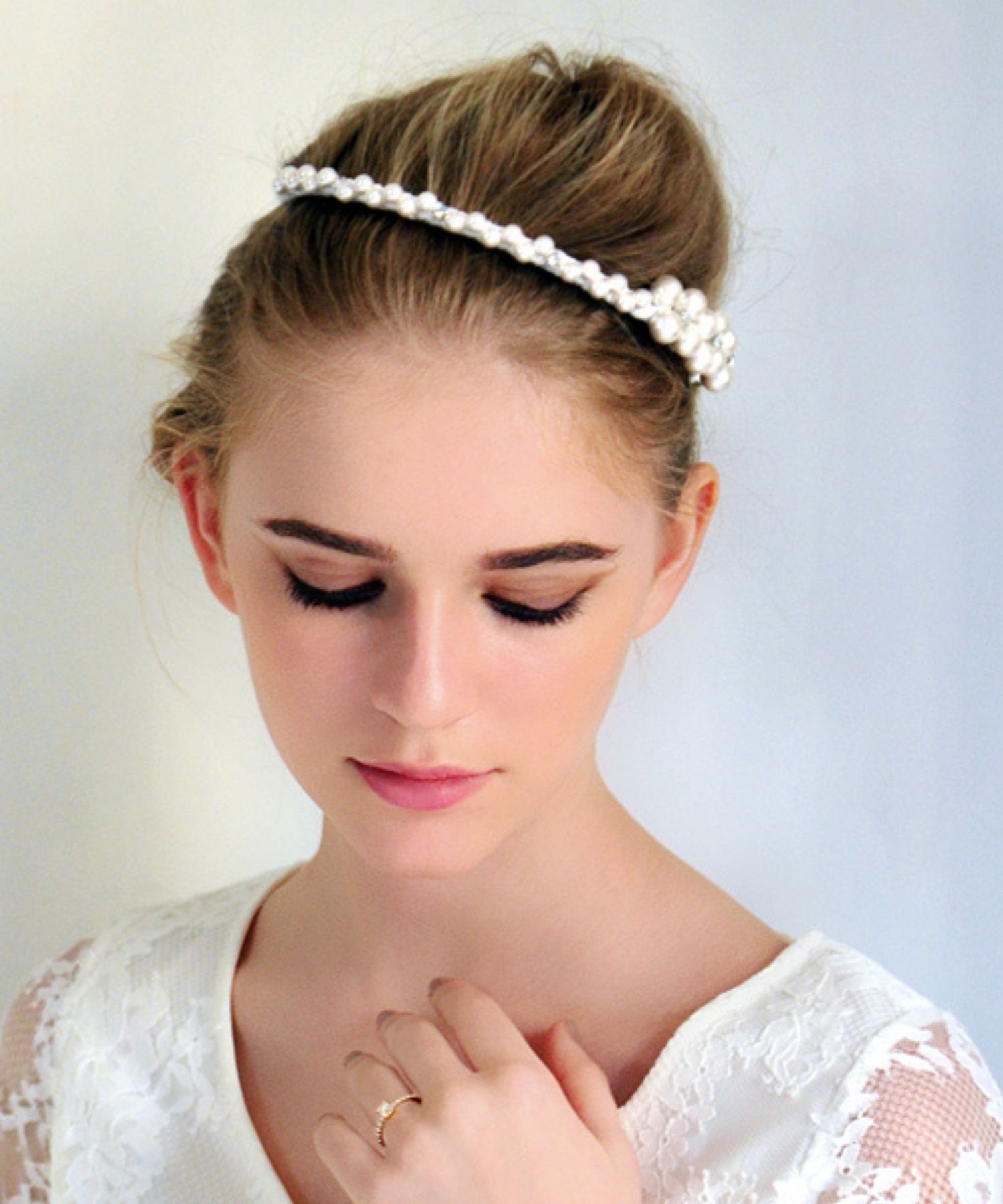 JUPITER「arc blancパールヘッドドレス/カチューシャ」|カチューシャ|