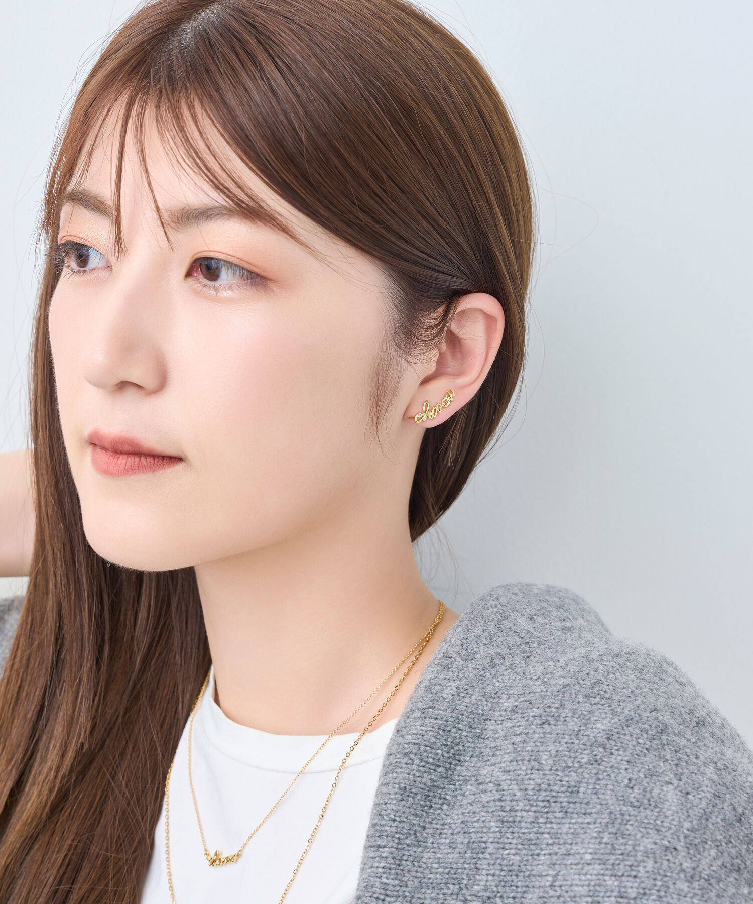 Phoebe「ラッキーレターピアス&イヤリング(チャーム)/片耳」|ピアス|