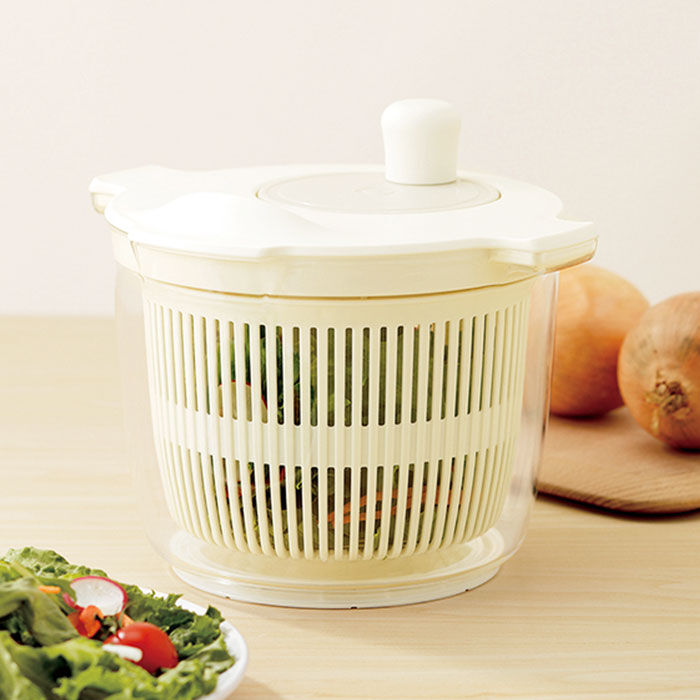 BACKYARD FAMILY「リベラリスタ サラダスピナー LIBERALISTA 通販 サラダ 水切り 野菜水切り器」|食器・キッチングッズ|