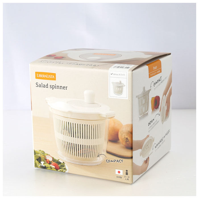 BACKYARD FAMILY「リベラリスタ サラダスピナー LIBERALISTA 通販 サラダ 水切り 野菜水切り器」|食器・キッチングッズ|